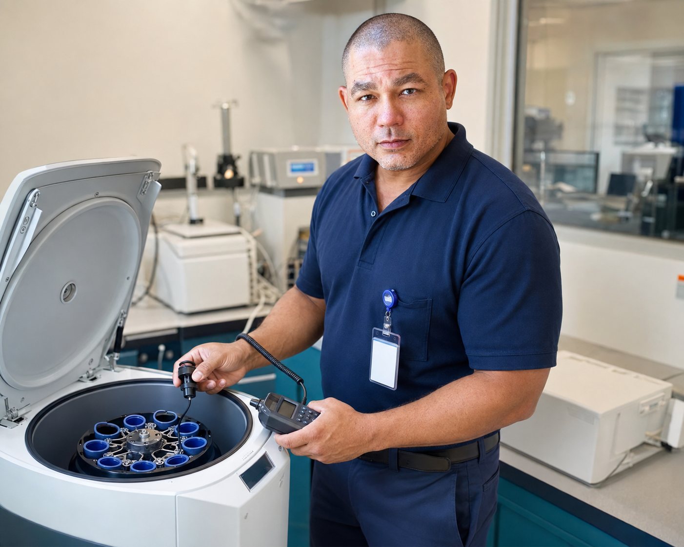 BiomedRx technician performing neurofeedback for alcoholism to protect patient safety